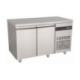 Table réfrigérée dessus inox sans dosseret - froid ventilé 0 à +10°C - PNRP99 - 270L - 334W
