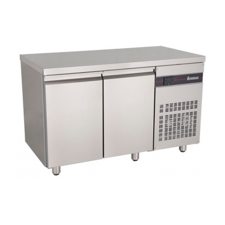 Table réfrigérée dessus inox sans dosseret - froid ventilé 0 à +10°C - PNRP99 - 270L - 334W