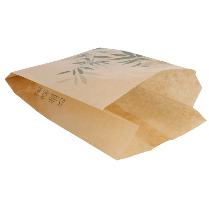 Sachet à burger Feel Green - 12 + 7x18 cm
