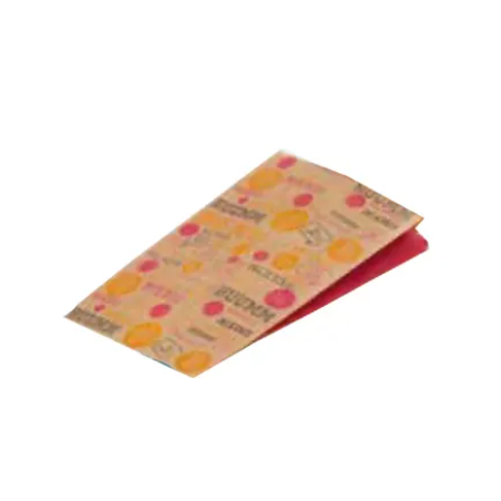 Sac viennoiserie en kraft brun - 12+5x21 cm