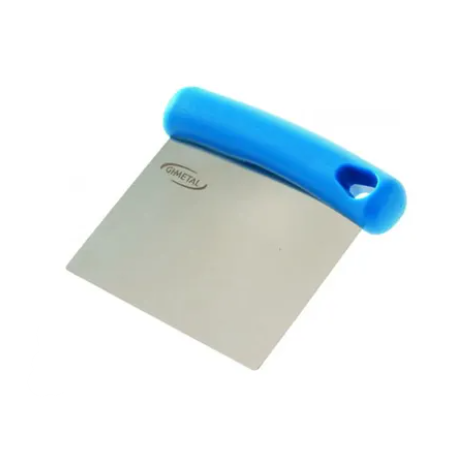 Coupe pâte en inox - carré souple - 11x11,5 cm