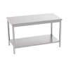 Table centrale avec étagère - 1400x600 mm