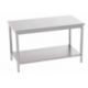 Table centrale avec étagère - 1600x600 mm