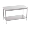 Table centrale avec étagère - 1600x600 mm