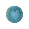 Assiette plate Snell bleue - Ø21 cm