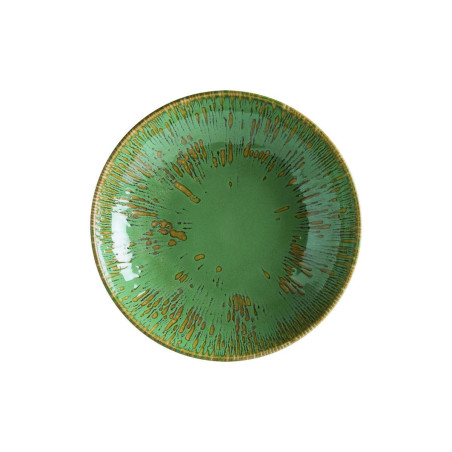 Assiette calotte Snell verte - Ø23 cm