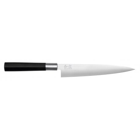Couteau à filet de sole noir - 18 cm