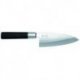 Couteau Japonais Deba noir 6 pouces - 15 cm