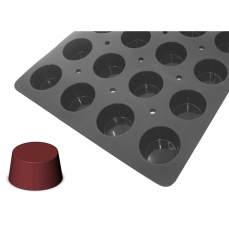 Moulflex mini muffin - 24 empreintes - Ø6,8x3,5 cm
