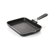 Grill manche rabattable - fonte d'aluminium - tous feux sauf induction - 43x26 cm