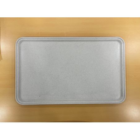 Plateau gris moucheté - 32x53 cm