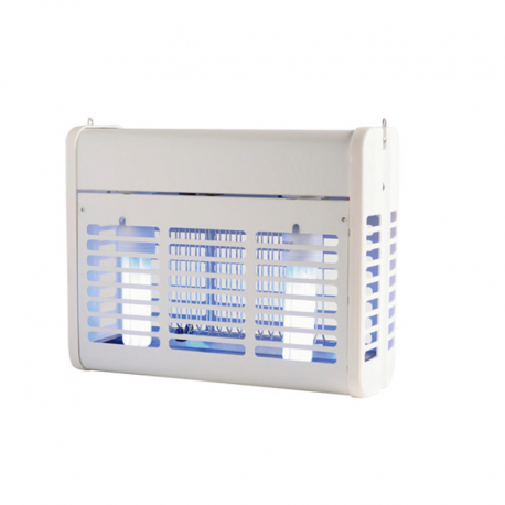 Désinsectiseur à glue LED - PG10 laqué blanc - 2x5W E14 LED