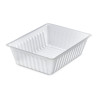 Barquette translucide charcutière 1kg - 18,9x14,4x5,4 cm
