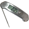 Thermomètre digital inox IP65 à sonde repliable - 180° - gamme -50 à 300°C