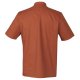Veste de cuisine mixte Harti - manches courtes - terracotta