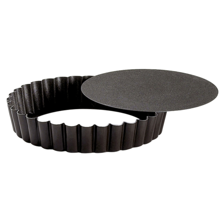 Tartelette cannelée fond mobile diam. 10 x 1,8 cm