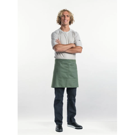 Tablier Chef Base Indian Summer 100x45 cm - Moss Green