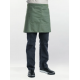 Tablier chef Base Moss vert mousse Apron L45 cm Chaud Devant