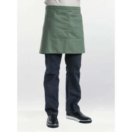 Tablier Chef Base Indian Summer 100x45 cm - Moss Green