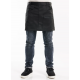 Tablier chef Cavy noir imperméable - L40 cm Chaud Devant