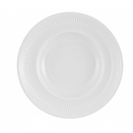 Assiette plate Utopia 29cm porcelaine blanche