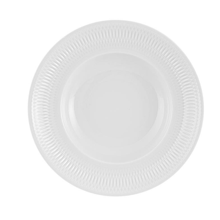 Assiette plate Utopia 27cm porcelaine blanche