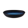Assiette creuse Floral Scent 22cm grès bleu