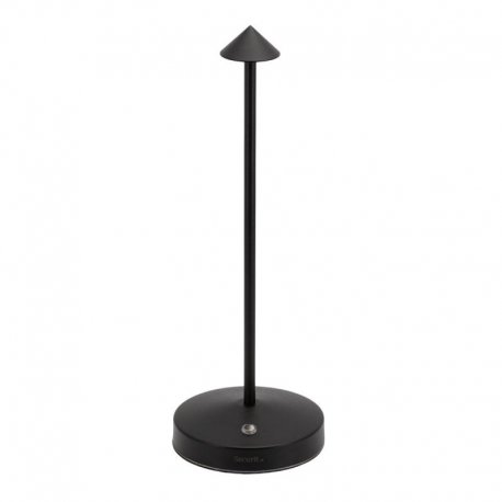 Lampe de table sans fil Angélina LED - noire - 30x10,5x10,5 cm
