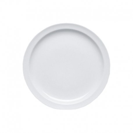 Assiette plate Europa - blanche - Ø23 cm