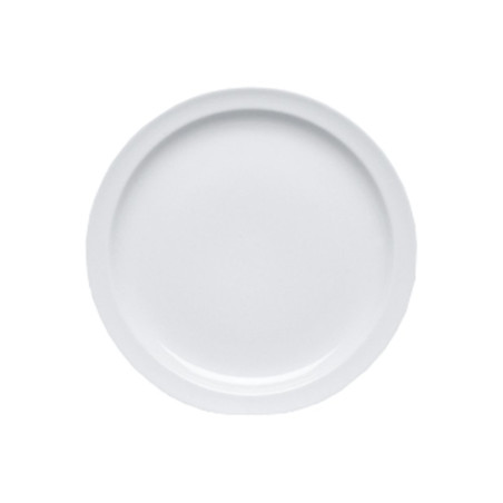 Assiette plate Europa - blanche - Ø23 cm