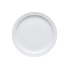 Assiette plate Europa - blanche - Ø23 cm