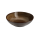Assiette creuse salade et pates Feeling Bronze 18cm