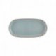 Plat inox oval Moonstone - Ø29,5 cm