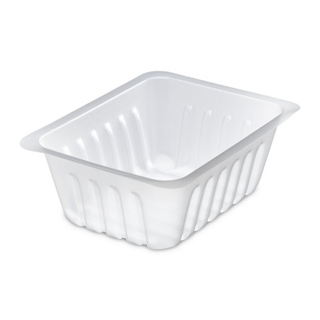 Barquette translucide charcutière  250g - 11,1x8,7x4,2 cm