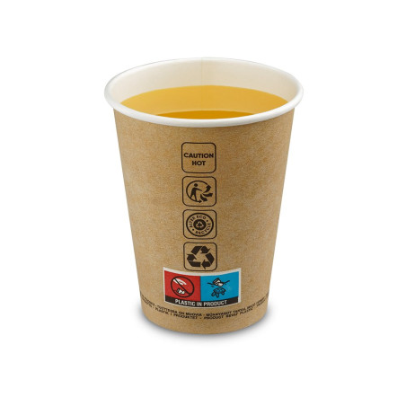 Gobelet en carton recyclable 35/43 cl - Ø8,9x10,1 cm