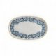 Assiette ovale Viento porcelaine - Ø34 cm