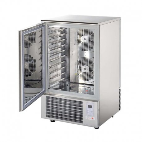 Cellule de refroidissement AT010 ISO - 10 niveaux - GN 1/1 ou 600x400 mm - 1,49kW - 230V mono - 750x740x1290 mm