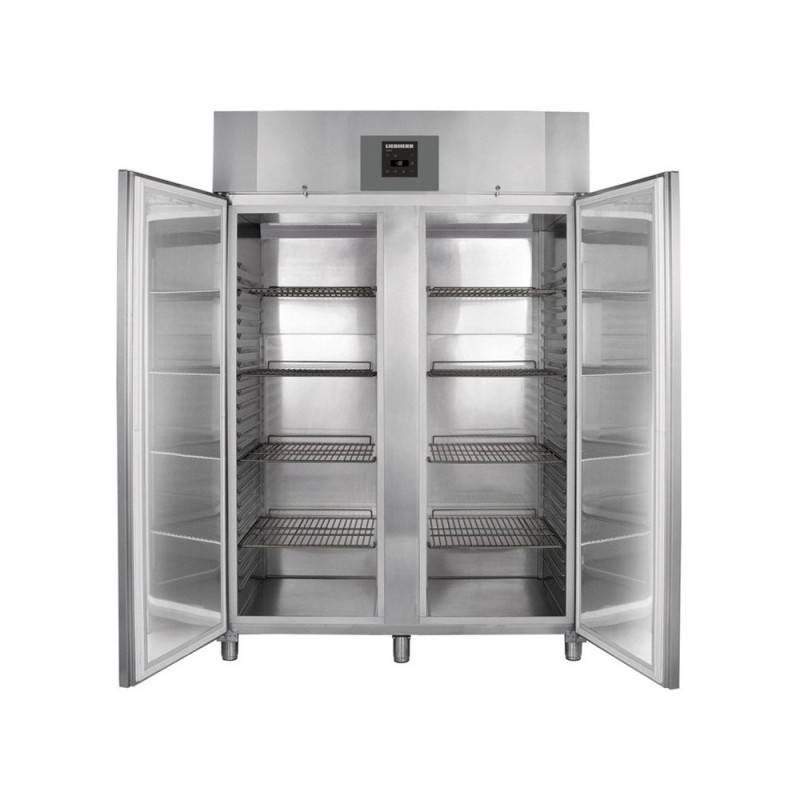 Armoire froide positive +1 à +15°C - froid ventilé - 1056L - 2 portes - C - 700W - 230V mono - 1430x830x2120 mm
