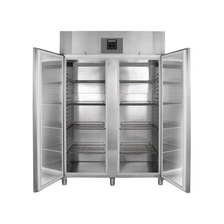 Armoire froide positive +1 à +15°C - froid ventilé - 1056L - 2 portes - C - 700W - 230V mono - 1430x830x2120 mm