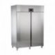 Armoire froide positive +1 à +15°C - froid ventilé - 1056L - 2 portes - C - 350W - 230V mono - 1430x830x2120 mm