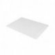 Couvercle blanc pour demi bac à pâtons - 400x300x300 mm