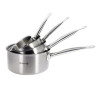 Lot de 4 casseroles inox Prim'Appety - ∅14,16,18,20