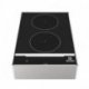 Plaque à induction 2 zones - 3,50kW - 220-240V - 400x600x152 mm