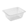Barquette translucide charcutière  125g -  9,1x7,1x3,5 cm