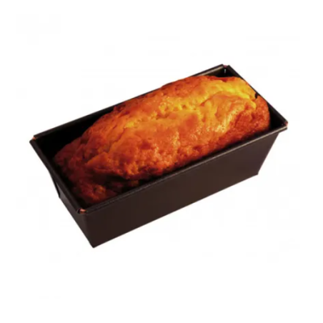 Moule à cake anti-adhérent 32x10x8cm bords pliés sur fil