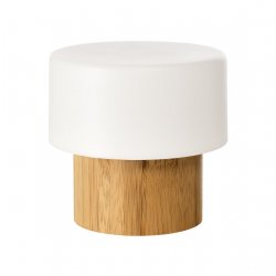 Lampe à LED Sister - base en bambou - Ø11x11 cm DUNI