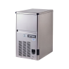 Machine à glaçons refroidissement air SCN45A - glaçons cubes pleins 27g - prod. 42 kg/24h - stock 20 kg - 485x575x816 mm