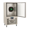 Cellule de refroidissement ED45-12 - 1 porte - 12 niveaux GN 1/1 & 600x400 mm - inox - volume 210L - 1300W - 755x695x1536 mm