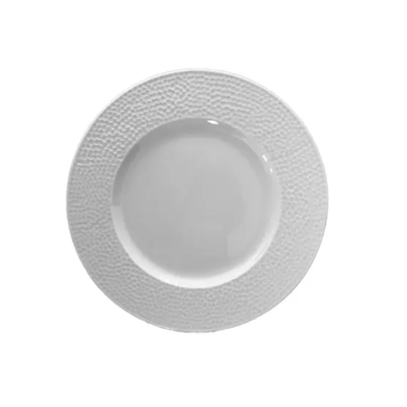 Assiette à dessert Bulle 21cm col. Blanc