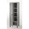 Armoire produits d'entretien demi-étagères réglables + 1 inférieure fixe - 500x600x1800 mm